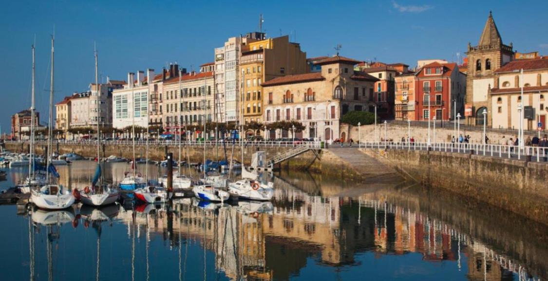 Friendly Vistas Mar Apart 3H Y Garaje Apartment Gijon Bagian luar foto